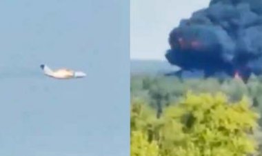 मॉस्को : रूस का मिलिट्री एयरक्राफ्ट दुर्घटनाग्रस्त, हादसे में 3 लोगों की मौत