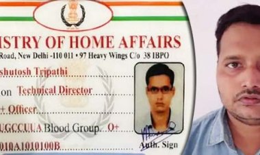 कानपुर में नकली IPS-IAS बन रौब गांठने वाला गिरफ्तार:चालान छुड़वाने के लिए DCP ट्रैफिक पर बनाया था दबाव, बुके देने का झांसा देकर दबोचा गया