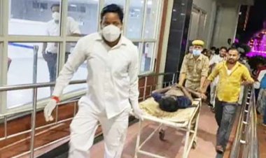 वाराणसी : गुब्बारा भरने वाला सिलेंडर फटने से 2 लोगों की दर्दनाक मौत और 4 घायल, हाथ-पैरों में नहीं बची उंगलियां