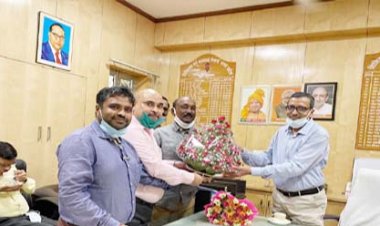 डीजी हेल्थ : कर्मचारियों की समस्याओ का समयबद्ध होगा निस्तारण, राज्य कर्मचारी संयुक्त परिषद ने किया नवनियुक्त डीजी का स्वागत