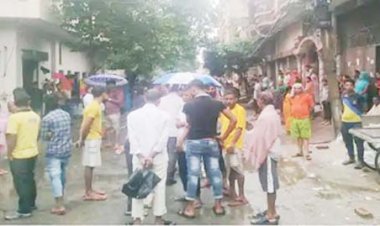बारिश से करंट उतरा,  4 की मौत, दुकान में टीनशेड के नीचे खड़ी थीं मां-बेटी और अन्य लोग, सभी की तड़पकर हुई मौत : गाजियाबाद