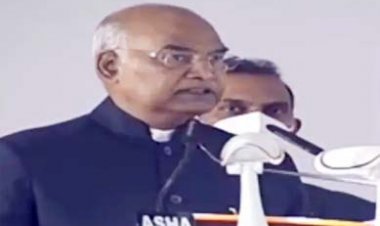 राष्ट्रपति रामनाथ कोविंद ने प्रयागराज में 640 करोड़ रुपए की परियोजनाओं का शिलान्यास किया, शहर में चप्पे-चप्पे पर नाकेबंदी