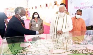 PM मोदी का अलीगढ़ को तोहफा, राजा महेंद्र प्रताप सिंह राज्य यूनिवर्सिटी की रखी नींव, बोले- दुनिया के लिए मिसाल बन रहा भारत