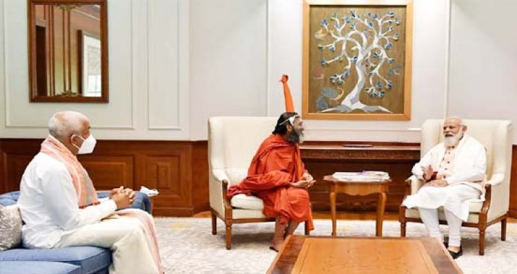 दो फरवरी से ‘स्टैच्यू ऑफ इक्वलिटी’ का उद्घाटन समारोह, प्रधानमंत्री नरेंद्र मोदी को चिन्ना जीयर स्वामी ने किया आमंत्रित