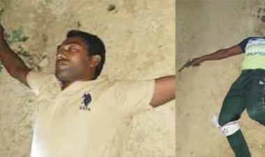 लखनऊ मुठभेड़  : पुलिस पर फायरिंग कर भाग रहे 2 बांग्लादेशी बदमाश घायल, दूसरा साथी फरार; सिपाही को भी लगी गोली
