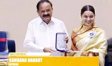 National Films Awards 2021: राष्ट्रीय फ‍िल्‍म पुरस्‍कार से सम्‍मानित की गईं कंगना रनौत, मणिकर्णिका और पंगा के लिए मिला सर्वश्रेष्‍ठ अदाकारा का अवॉर्ड