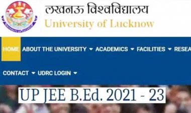 LU संयुक्त बीएड प्रवेश 2021-23 : पूल काउंसिलिंग के रिजल्ट जारी, बाकी बची सीटों के लिए 8 नवंबर से शुरु होगी सीधी काउंसिलिंग