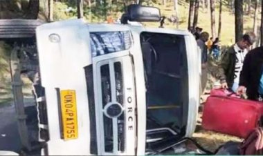 उत्तराखंड में भीषण सड़क दुर्घटना : पश्चिम बंगाल के 5 पर्यटकों की मौत, मचा कोहराम
