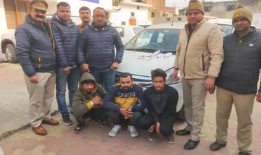 पुलिस ने गाड़ी में लिफ्ट देकर लूटने वाले तीन बदमाश दबोचे, शामली बाईपास से किया गया बदमाशों को गिरफ्तार : मुजफ्फरनगर