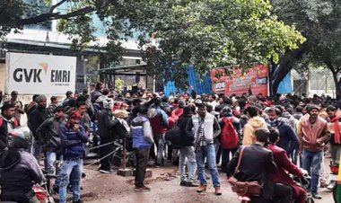 108 एंबुलेंस सेवा कभी भी ठप हो सकती है: लखनऊ में एंबुलेंस कर्मियों ने किया हंगामा, कॉल सेंटर का कामकाज रहा बाधित