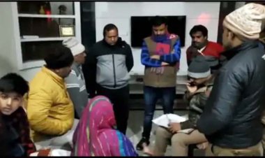अलीगढ़ के बन्नादेवी क्षेत्र की प्रतिभा कालोनी में असलहे के दम पर  की डकैती, बदमाश फरार, पुलिस कर रही है जांच