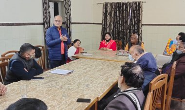 स्वामी विवेकानंद की जन्म जयंती पर विचार गोष्ठी : भारतीय नागरिक परिषद के तत्वावधान में स्वामी विवेकानंद की जयंती पर  संगोष्ठी आयोजित की गई