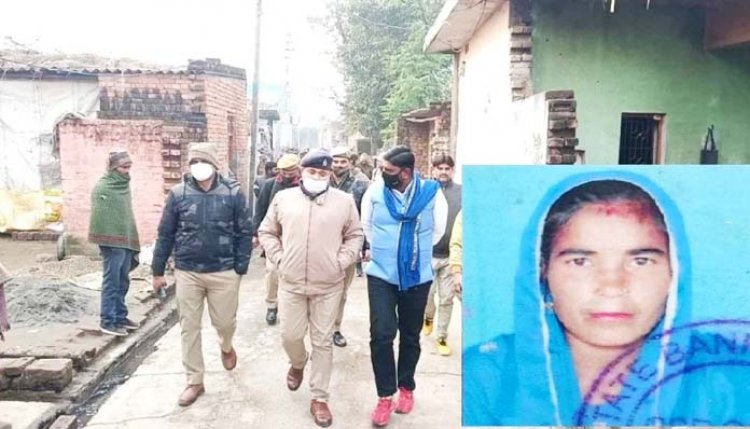 सहारनपुर : पांच बच्चों की मां की गला काट कर हत्या, खेत में पड़ी मिली लाश, जांच में जुटे अफसर