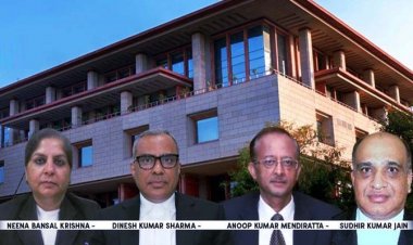 Delhi HighCourt : हाई कोर्ट में चार नए जजो ने ली शपथ, न्यायधीशों की संख्या बढ़कर हुई 34
