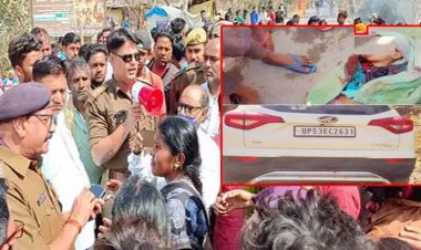 गोरखपुर में कार ने मासूम को रौंदा, मौत : नाराज ग्रामीणों ने गिरफ्तारी की मांग को लेकर गोरखपुर-पिपराइच मार्ग पर किया चक्का जाम, पुलिस समझाने में जुटी