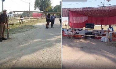 अयोध्या में मतगणना की तैयारियां : 95 टेबल पर मतगणना के लिए लगाए जा रहे हैं जाल, सीसीटीवी की निगरानी में होगी मतगणना