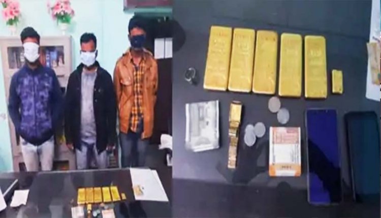 यूपी के बदमाशों ने कोलकाता में व्यापारी का किया मर्डर : ATS ने 5 किलो सोना लूटकर फरार हुए बदमाशों को किया अरेस्ट, गहने भी बरामद