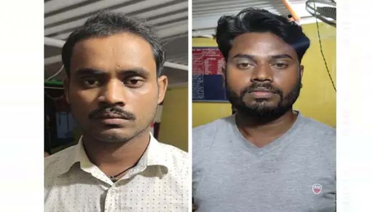 26 लाख की ठगी के मामले में दो गिरफ्तार : साइबर ठगों ने कानपुर में बैंक मैनजर से फ्रॉड किया था, पेट्रोल पंप से रकम कैश कराते पकड़े गए
