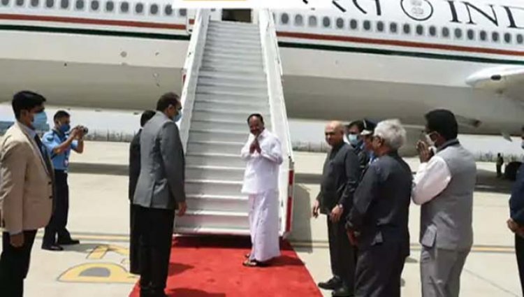 दिल्ली  : 3 देशों के 8 दिवसीय दौरे के लिए रवाना हुए उप राष्ट्रपति एम. वेंकैया नायडू