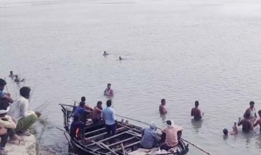 अंबेडकर नगर में सरयू नदी में डूबने से दो की मौत : एक किसी तरह बचकर निकला, एक का नहीं चला पता