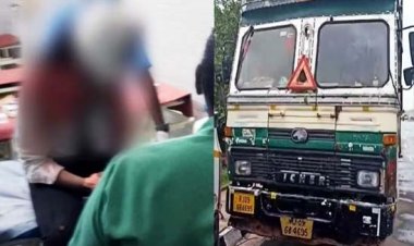 चलते ट्रक में मदद के लिए चीख रही थी युवती, चालक से जान बचाकर हाईवे पर कूदी, गंभीर घायल