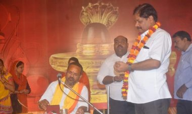 मानस सेवा समिति ने आयोजित की आठ दिवसीय रामकथा : रामकथा के बाद हुआ भंडारे का आयोजन