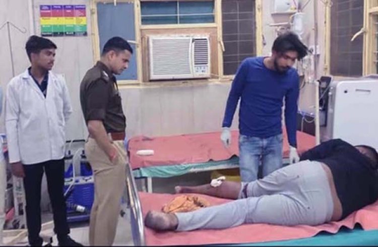 फर्रुखाबाद में पुलिस मुठभेड़ में 25000 का इनामी गोली लगने से घायल, आरोपी पर गंभीर धाराओं में दर्ज हैं 30 मुकदमे