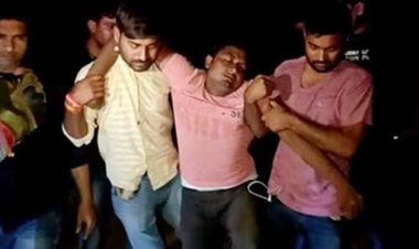 औरैया में पुलिस और बदमाशों में मुठभेड़, 20 हजार के इनामी समेत दो गिरफ्तार, कार और एक तमंचा हुआ बरामद
