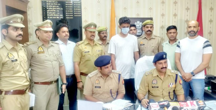 आशियाना पुलिस ने चैन स्नैचर को पकड़ा:आरोपी के खिलाफ धारा 392/411 के तहत अपराध दर्ज