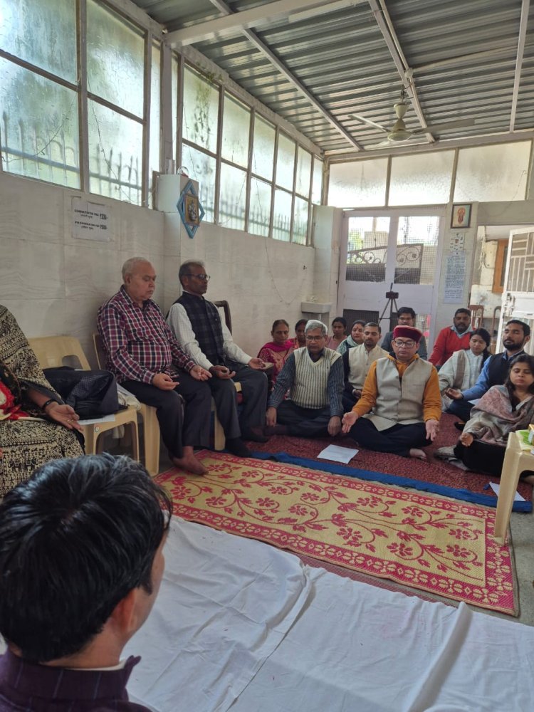 विश्व ध्यान दिवस पर भारतीय दार्शनिक मंच का ऐतिहासिक कदम