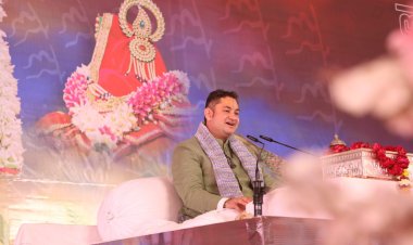 श्रीमद्भागवत कथा के अंतिम दिन हरिनाम कीर्तन से गूंजा लखनऊ, गंगा-जमुनी तहज़ीब का दिखा अद्भुत मेल