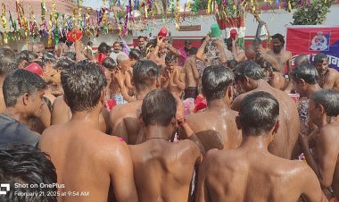 प्रदेश की जेलों में कैदियों ने किया अमृत स्नान