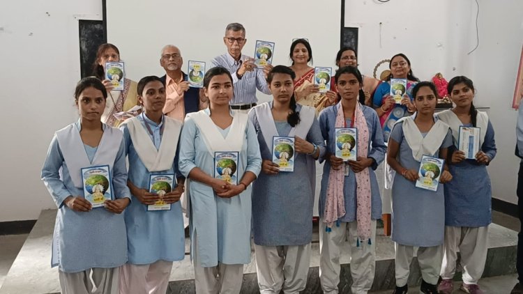 एपी सेन गर्ल्स पीजी कॉलेज में नव संवत्सर अभिनंदन: परंपरा, प्रकृति और मंगल का संगम