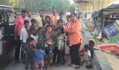 "तप्तपाती धूप में भी नहीं रुके हाथ,  प्रेम से परोसे राजमा-चावल  — स्कंद षष्ठी पर 'बृज की रसोई' का सेवा-प्रणाम"
