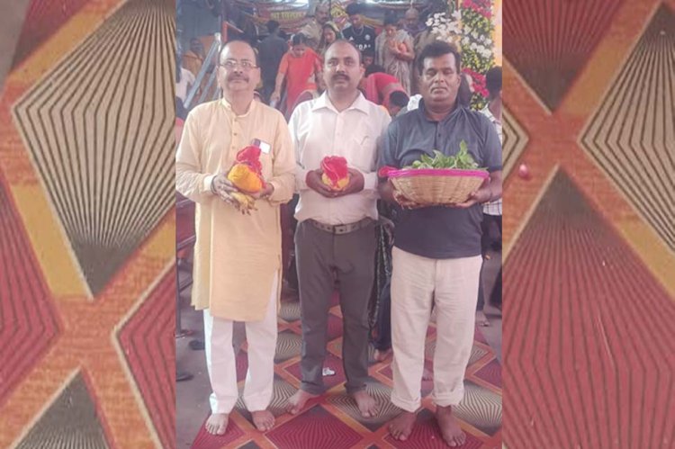 नवरात्रि पर माँ विंध्यवासिनी के दरबार में पहुँचे राष्ट्रीय अध्यक्ष जितेन्द्र बहादुर सिंह